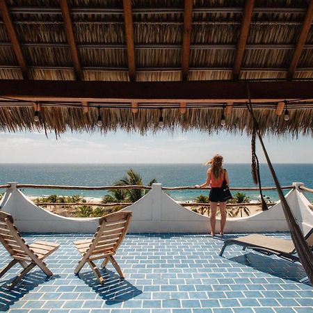 Хостел Tabachin Del Puerto Brisas de Zicatela Экстерьер фото